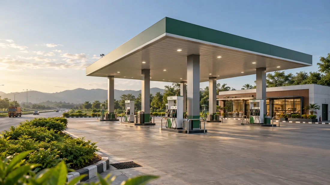 Illustrative image: Fuel stations